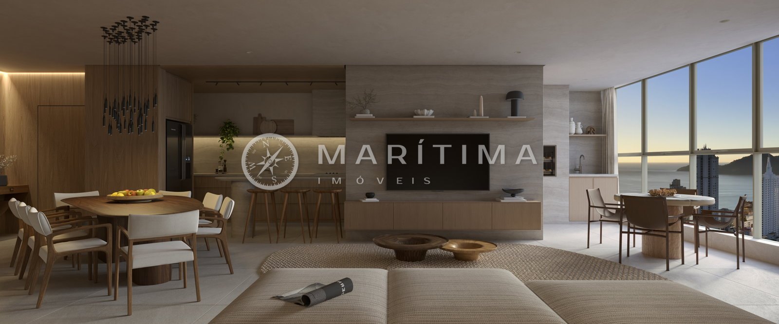 LA CITTÀ — apartamento 4 dormitórios (2 suítes) no Centro de Balneário Camboriú
