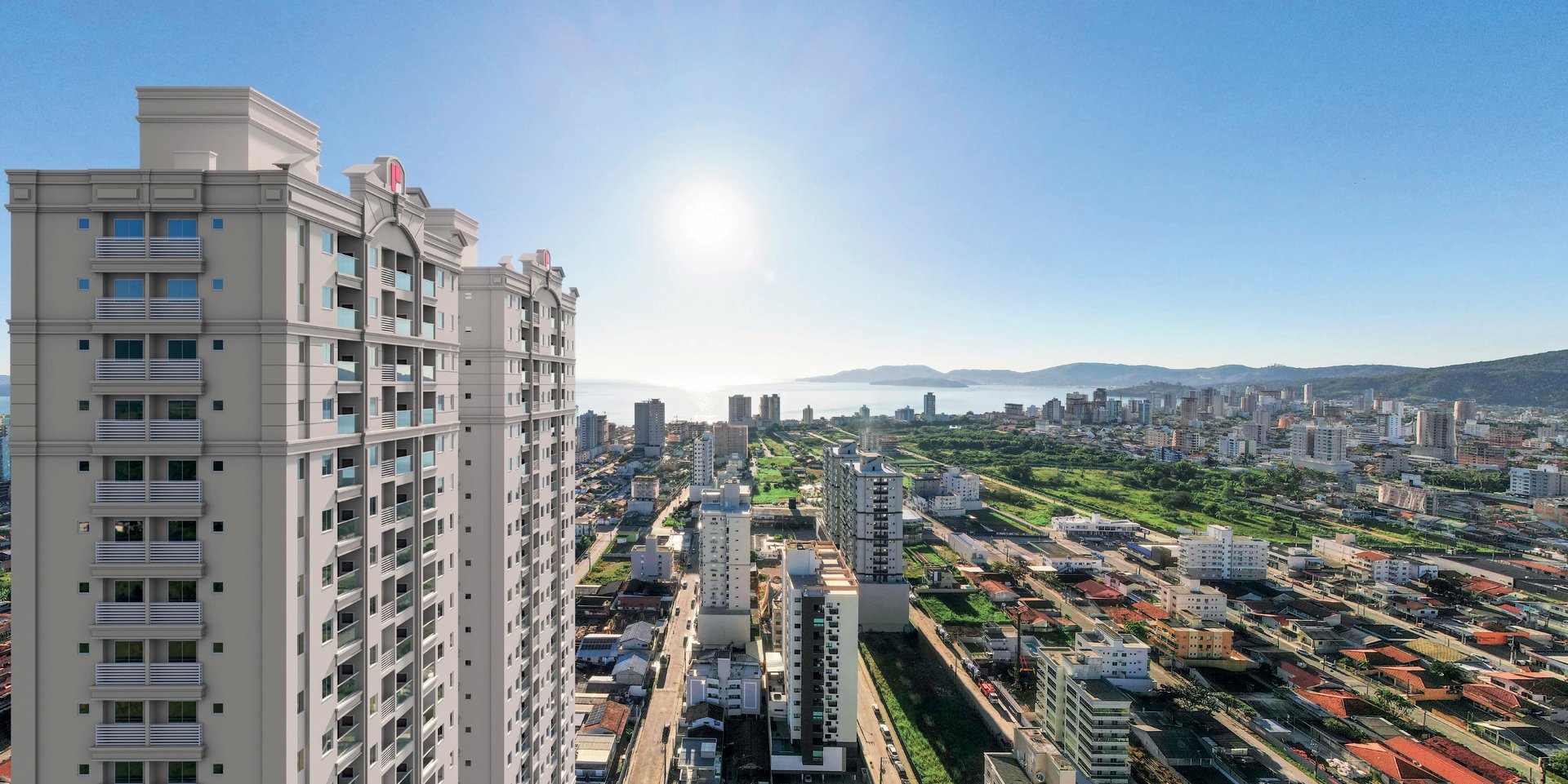 Lyon Home Club — apartamento 1 suíte e 2 dormitórios no Perequê — Perequê · Porto Belo