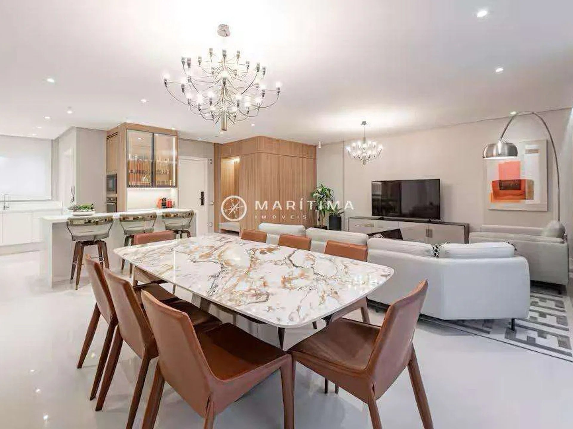 Apartamento mobiliado 4 suítes na Barra Norte, Balneário Camboriú — Barra Norte · Balneário Camboriú